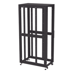 Gabinete para Telecomunicaciones Rack Estándar de 19", 42UR, 600 mm Ancho x 1000 mm Profundidad. Fabricado en Acero, Se envía el Gabinete Armado.