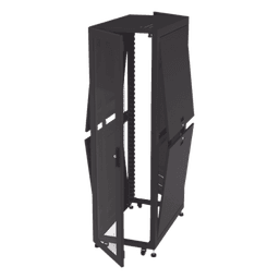 Gabinete para Telecomunicaciones Rack Estándar de 19", 42UR, 600 mm Ancho x 1000 mm Profundidad. Fabricado en Acero, Se envía el Gabinete Armado.