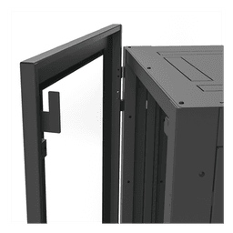 Gabinete Profesional para Telecomunicaciones de 19in, Instalación a Piso, 24UR, 600 mm Profundidad, Se envía el Gabinete Armado.