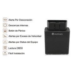 Rastreador GPS 4G Con Conexión a Puerto OBDII 