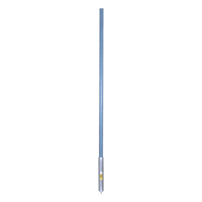 Antena Colineal "Aurora" Omni de Fibra de Vidrio para Base, 430-450 MHz, 6 dBd, Uso Rudo, 500 Watt, N Hembra, Inclinación Opcional "Tilt": 0, 3 o 6 Grados).