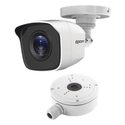 KIT de Bala TURBOHD 2 Megapixel (1080p) + Caja de Conexión / Exterior IP66 / TVI-AHD-CVI-CVBS