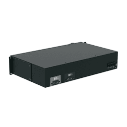 PDU Monitoreable (MI) para Distribución de Energía, Enchufe de Entrada NEMA L5-30P, Con 16 Salidas 5-20R, Horizontal 19 in, 120 Vca, 30 Amp, 2 UR