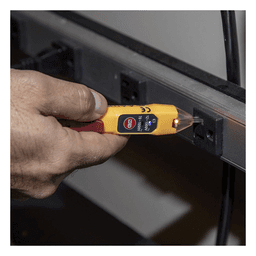 Detector de Voltaje sin Contacto tipo Lápiz, de Doble Rango de 12 a 1000 V CA o de 70 a 1000 V CA.