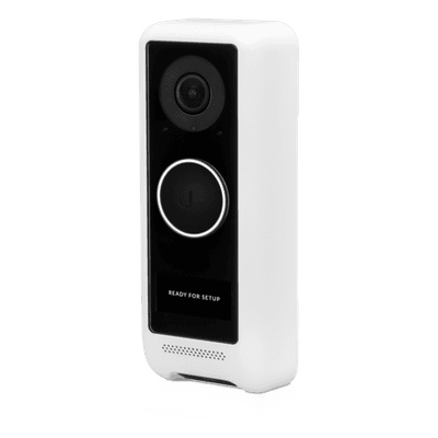 UniFi Protect G4 Doorbell, WiFi, Resolución HD 2MP, Visión Nocturna IR 6 Mts, AI para Detección de Eventos, Audio Bidireccional, Protección IPX4