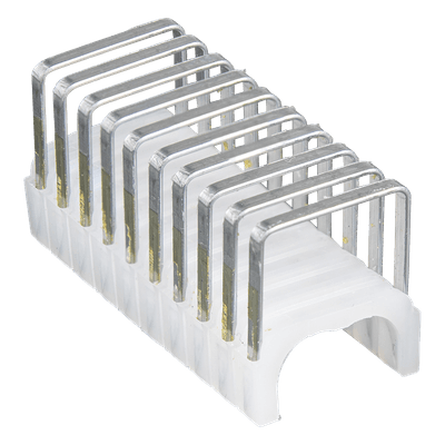 Paquete de 300 Grapas con Aislamiento, para Cables NM (RomexÆ) como 14/3, 14/3G, 12/3 y otros cables de hasta 11/32 x 19/32 (9 mm x 15 mm / 0.35 x 0.59 pulgadas).