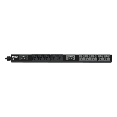 PDU Básico para Distribución de Energía, Enchufe de Entrada NEMA L6-30P, Con 20 Salidas C13, de Instalación Vertical, 208 Vca, 30 Amp