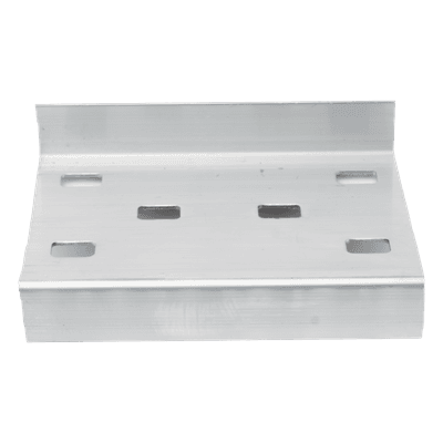 Cople para Uniones de Escalera de Aluminio / Perfil Z / Peralte 3 1/4" / Incluye Tornilería