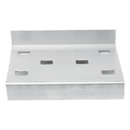 Cople para Uniones de Escalera de Aluminio / Perfil Z / Peralte 3 1/4" / Incluye Tornilería