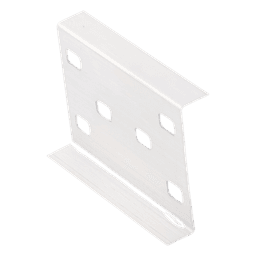 Cople para Uniones de Escalera de Aluminio / Perfil Z / Peralte 3 1/4" / Incluye Tornilería