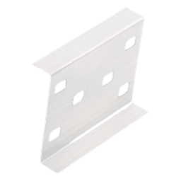 Cople para Uniones de Escalera de Aluminio / Perfil Z / Peralte 3 1/4" / Incluye Tornilería
