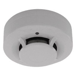 Detector de Humo Fotoeléctrico No Direccionable de 4 Hilos / DC 12 V / Algoritmos de Detección Avanzada / LED Duales 360° / Salida de Relé N/C o N/A / Montaje en Techo