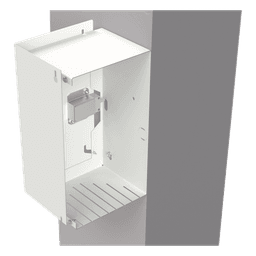 Montaje de Tamper para Gabinete IMP-30-V2. Compatible con SFTAMP01, SS072 o SS073.