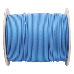 Bobina de Cable Blindado S/FTP de 4 Pares, Cat7, Inmune a Ruido e Interferencias, LSZH (Bajo Humo, Cero Halógenos), Color Azul, Bobina de 500 Metros (1640 Pies)