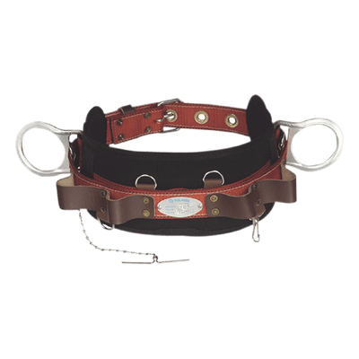 Cinturón de Liniero de Lujo, Fabricado en Poliéster, con 2 Anillos tipo D, Talla 48.
