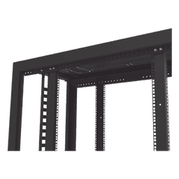 Gabinete Profesional para Telecomunicaciones de 45UR, 1200 mm Profundidad, Incluye 2 Organizadores Verticales de 45 Unidades de Rack, Se envía el Gabinete Armado.