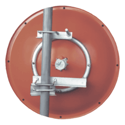 Antena altamente Direccional / 4 ft / 4.9-6.4 GHz / Diseñada para ambientes salinos / Ganancia 37 dBi / SLANT de 45 ° y 90 °/ Conector N-Hembra  / Incluye radomo, jumper y montaje de acero inoxidable. 