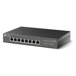 Switch Gigabit no administrable de 8 puertos 100 Mbps/ 1 Gbps/ 2.5 Gbps ideal para WiFi 6