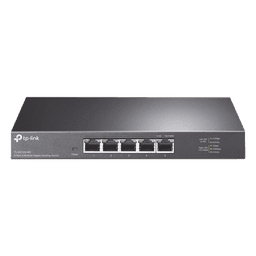 Switch Gigabit no administrable de 5 puertos 100 Mbps/ 1 Gbps/ 2.5 Gbps ideal para WiFi 6