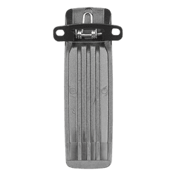 Clip para Radio / ABS Resistente / Compatible TX-500/600 / Color Negro / 2 Tornillos Incluidos