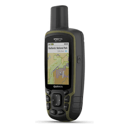 GPSMAP 65S Portátil para Actividades Outdoor / Pantalla TFT Transflectiva 2.6 Pulgadas / Resolución 160x240 Pixeles / Brújula de 3 Ejes / Altímetro Barométrico / Compatible con GPS, GLONASS, Galileo, QZSS / Memoria 16 GB