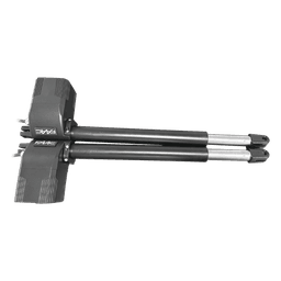 Kit de Operadores Abatibles FAAC 412 Para Puertas de 3 Metros y hasta 300 KG / Operadores no Reversibles y Con llave de Desbloqueo Manual 