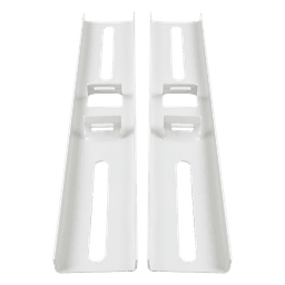 Montaje de Metal para Poste Universal para Gabinetes de Ancho Hasta 30 cm.