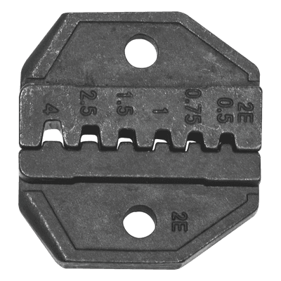 Matriz Ponchadora, Férulas (Ferrule)  Aisladas, sin Aislamiento o de Terminal de Clavija. Compatible con Pinza Ponchadora VDV200-010.