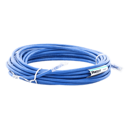 Cable de Parcheo TX6, UTP Cat6, 24 AWG, CM, Color Azul, 10 Metros (32.81 Pies)
