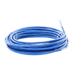 Cable de Parcheo TX6, UTP Cat6, 24 AWG, CM, Color Azul, 10 Metros (32.81 Pies)