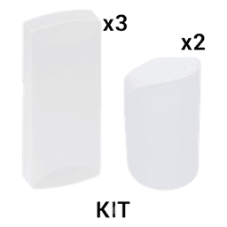 KIT Básico Sensores Inalámbricos - Incluye 3 Contactos Magnéticos y 2 PIR - Compatibles con Honeywell y PRO4GEN2