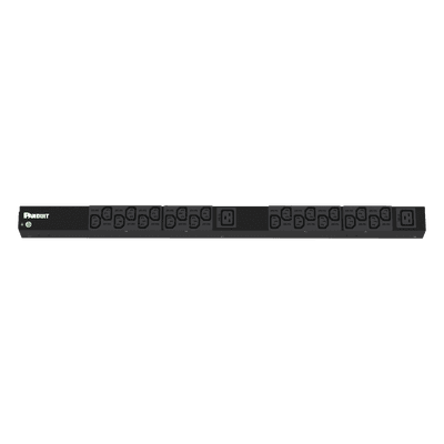 PDU Básico para Distribución de Energía, Enchufe de Entrada NEMA L5-20P, Con 20 Salidas C13 y 2 C19, de Instalación Vertical, 120 Vca, 20 Amp