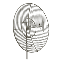 Antena Parabólica de Rejilla | 824-894 MHz | 21 dBi de Ganancia | Cubre muy bien la Banda 5 (850 MHz) Celular. Antena Donadora que se utiliza para los amplificadores de señal celular para cubrir comunidades alejadas.