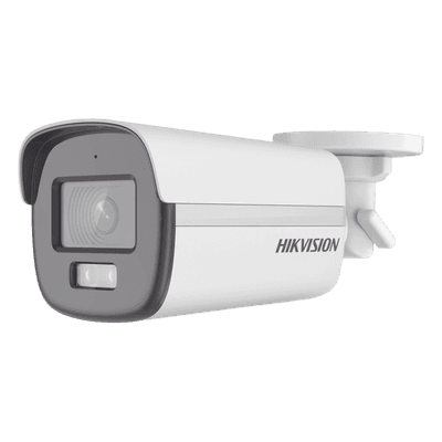 [ColorVu] Bala TURBOHD 3K (5 Megapixel) / Lente 3.6 mm / Micrófono Integrado / Imagen a Color 24/7 / Luz Blanca 40 mts / Exterior IP67 / dWDR / 4 Tecnologías / Metal