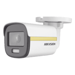 [ColorVu] Bala TURBOHD 4K (8 Megapixel) / Imagen a Color 24/7 / Lente 2.8 mm / METAL / Luz Blanca 20 mts / Exterior IP67 / WDR 130 dB 
