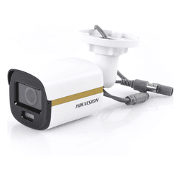 [ColorVu] Bala TURBOHD 4K (8 Megapixel) / Imagen a Color 24/7 / Lente 2.8 mm / METAL / Luz Blanca 20 mts / Exterior IP67 / WDR 130 dB 