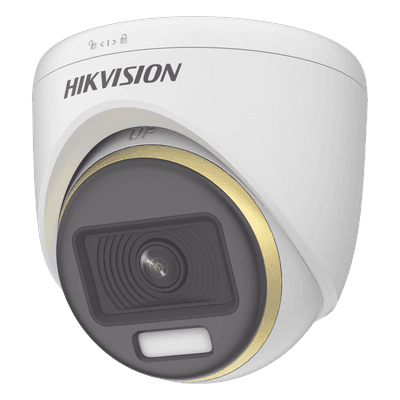 [ColorVu] Turret TURBOHD 4K (8 Megapixel) / Lente 2.8 mm / Imagen a Color 24/7 / Luz Blanca 40 mts / Exterior IP67 / WDR 130 dB
