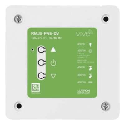 Módulo de atenuación PowPak Phase Select para sistema Vive, fase directa o inversa, 120/277 V, hasta 450 W, recibe controles Pico y sensores Radio Powr Savr