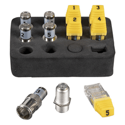 Kit Scout™ Pro 3 Probador de Cables de Voz (RJ11/12), de Datos (RJ45) y de Video (Coaxial con conector F), 