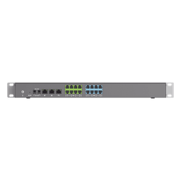 Conmutador IP-PBX para hasta 1500 usuarios y 200 llamadas simultaneas, 8FXO, 8FXS, solución para PyMEs 