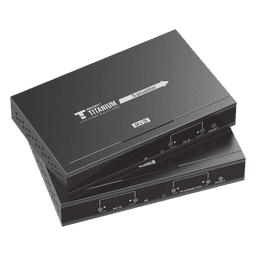 Kit Extensor MATRICIAL HDMI para distancias de 120 metros | Resolución 4K @ 30Hz | Cat6 | Soporta 100 TX de entrada e Ilimitados RX en la salida | Control por PC, Control Remoto y Botón | Compatible con Switch IGMP.