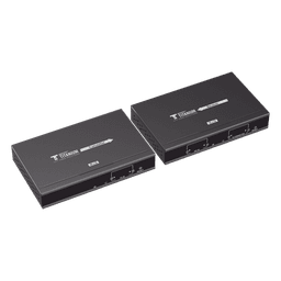 Kit Extensor MATRICIAL HDMI para distancias de 120 metros | Resolución 4K @ 30Hz | Cat6 | Soporta 100 TX de entrada e Ilimitados RX en la salida | Control por PC, Control Remoto y Botón | Compatible con Switch IGMP.