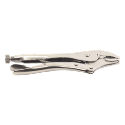 Pinza de Presión Ajustable / 10" (25.4 cm) / Quijada Curva / Corta Alambres Integrado / Acero CR-V / Apertura 1-1/2" (3.81 cm)