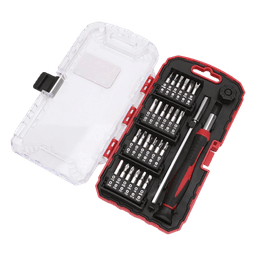 Juego de 51 Piezas de Desarmador de Precisión con Puntas con Extensor (CR-V).