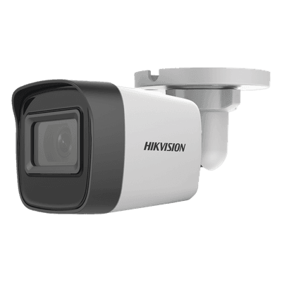 Bala TURBOHD 2 Megapixel (1080p) / Gran Angular 99° / Lente 2.8 mm / 30 mts IR EXIR / Exterior IP67 / 4 Tecnologías / dWDR / Metal 