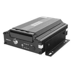 DVR Móvil / 4 Canales AHD 2 Megapixel + 1 Canal IP / H.265 / Chip IA Embebido / ADAS y DSM / 4G / WiFi / GPS / HDD hasta 2 TB / -40 °C a 70 °C (-40 °F a 158 °F)