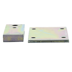HERRAJES CON  PLACA Y MONTURA POSTERIOR PARA FAAC 400/422