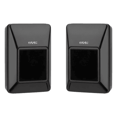 Fotocelda infrarroja XP30D (transmisor con receptor) / Alcance de hasta 30 metros / Uso en barreras y motores de acceso vehicular
