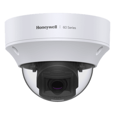 Cámara IP tipo domo 5 MP para exterior con IR inteligente hasta 50 m, lente motorizado varifocal y compatibilidad ONVIF