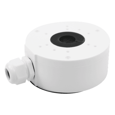 Caja de Conexiones Plástica Compatible con Cámaras epcom / HIKVISION / Uso en Exterior
